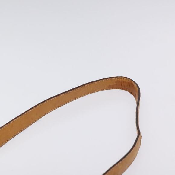 CELINE Macadam Canvas Shoulder Bag Pvc Leather Brown Gold - Picture 8 of 12